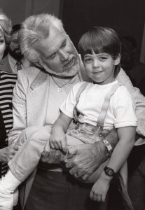 Kenny Rogers with son, Christopher Cody, NY3.jpg